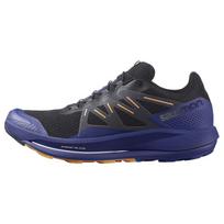 Salomon Pulsar Trail Comfortable Fabric Durable Low-Top Running Shoes Men sneakers Black Blue L41603200 44⅔ black