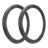 2PCS 20x2.125/2.35 Bike Inner Tube Rubber Interior Tire Tube Replacement for Kids Bike Scooter black