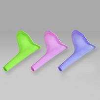 Urinal Lady Body Private Parts Care Urinal Female Emergency Field Standing Pail Urinal pink
