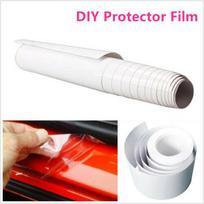 Clear Car Body Paint Protection Film Vinyl Wrap Anti-Scratches Shield 10*200cm white