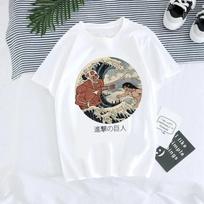 Japoniški Anime Marškinėliai Vyrams Ataka prieš Titanus Marškinėliai Unisex Kawaii Animacinių Filmų Titanų Ataka Grafiniai Marškinėliai Vyriški Harajuku Vasaros Viršūnės 4XL gray