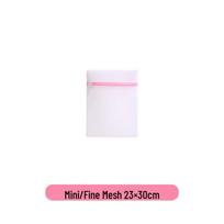 Fine Mesh Underwear Laundry Bag for Bra Protection white