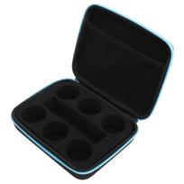 6/12 Holes Yoyo Ball Storage Bag Portable Yoyo Carry Case with Handle Zipper Shockproof  Lightweight Equipment Protective Bag black