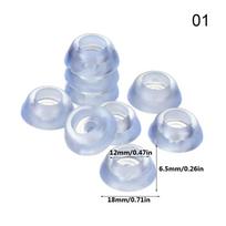 Clear Non-noise Silicone Pads Non-Slip Covers Floor Protector Rubber Furniture Leg Furniture Feet Table Chair Feet Cap