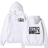 TRAVIS SCOTT ASTROWORLD Hoodies Singer Graphic Printing Sweatshirts for Fans Casual Fleece Hoodies S balta
