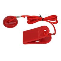 1 Pair Treadmill Safety Key Running Machine Safety Switch Lock for Household Commercial Treadmills Emergency Stop M red