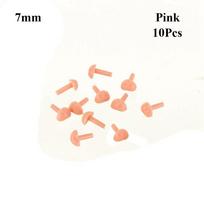 10pcs Plastic DIY Tool Bear Buttons Safety Parts Dolls Accessories Triangle Nose Doll Noses 7mm