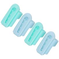 4Pcs Knitting Thimble Tool Plastic Finger Guides Sweater Wool Yarn Sewing Accessories