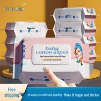 Pure Water Baby & Household Wet Wipes - 80 Count gray