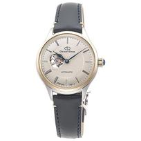 ORIENT STAR RK-ND0011N Automatic Women's Watch Semi-Skeleton Ivory Made in Japan 40-Hour sidabras