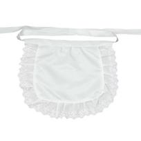 Juoda Balta Tarnaitės Prijuostė Lolita Kepimo Virtuvės Prijuostė Nauja Pusiau Liemens Prijuostė Grožio Gėlė Kavos Parduotuvė balta