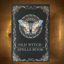 Old Witch Spells Book - Essential Tool for Witches & Wizard Beginners,   for Birthdays, Easter, Christmas, Halloween Gift 1