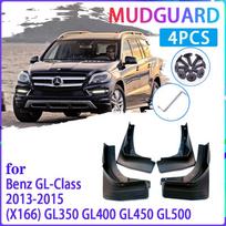 Automobilių purvasaugiai Mercedes Benz GL Class 2013~2015 2014 Purvasargiai Purvasaugiai Sparnai Purvasaugiai Auto With Running Board black