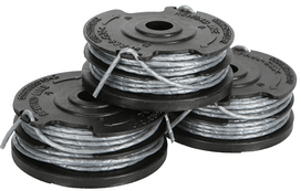 STYGINĖS ŽOLIAPJOVĖS RITĖ (3vnt) 1.65mm dvigubas valas