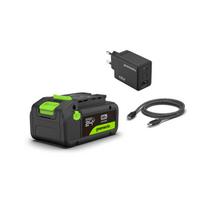 AKUMULIATORIAUS IR KROVIKLIO KOMPLEKTAS USB-C 24V 4.0Ah + 65W K2S4BEAA1