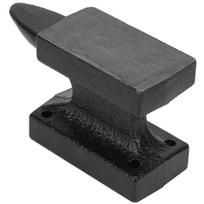Portable Blacksmith Anvil Polished Cast Iron Sturdy Tool Jewelry Repair Horn Multi-Function Extra Large Feet DIY Pad