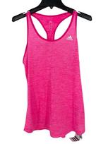 Adidas, Adidas, Short Sleeve, Sports Women Synthetic Strappy Vest, For Women, Size M pink