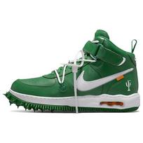 Nike X Off White Air Force 1 Mid Sp Oda 'Pine Green' DR0500-300 37.5 blue