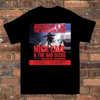 Nick Cave ir The Bad Seeds 2026 The Wild God Tour S iki 5XL Marškinėliai BS754 XXL red