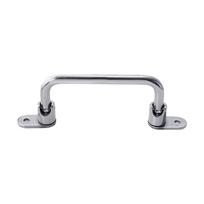Stainless Steel 90 Degrees Folding Door Pull Electric Cabinet Chassis Movable Handle Household Exterior Handle Hardware M