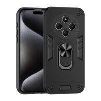 Military Grade Case for Xiaomi Poco C75 Redmi 14C 4G A3 Protective Cover Shockproof Ring Stand Holder Fundas Coque Poco C75 juoda