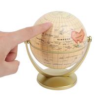 360 laipsnių besisukantis pasaulinis gaublys Desktop Decor Geografijos švietimo mokyklinės prekės beige