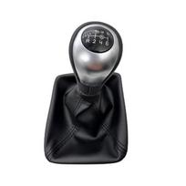 Manual Shift Gear Shifter Knob Boot For Mercedes Benz A W176 B W246 2012-2018 MT 6 speed black