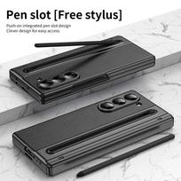 International Samsung Z Fold7 Case: Fold4/5 Integrated Hinge & Pen Slot with Protective Film. Samsung ZFold6