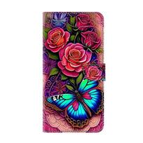 A56 A 56 Case for Coque Samsung Galaxy A56 SM-A566 Fundas Painted Wallet Flip Stand Case for Samsung A56 Phone Case Book Cover for Samsung A56 5G pink