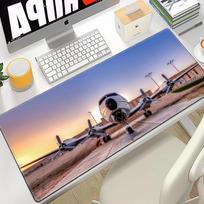 Boeing Aircraft Large Mouse Pad Gamer Kawaii Gaming Accessories Pc Office Supplies Computer Desk Mat Mousepads Mice Keyboards 800x400x2mm