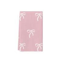 1Pc Bow or Tulip Kitchen Towels, Ultra-Fine Microfiber Highly Absorbent Soft Hand Towels, Dishcloths & Tea Towels for Decor white