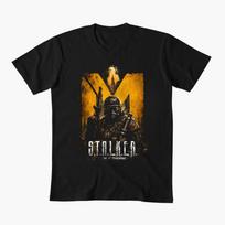 S.T.A.L.K.E.R Video game Gift t shirt 0527 Stalker Nuclear Disaster Zone Chernobyl Graphic Clot L orange