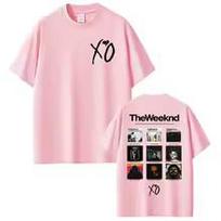 Rapper The Weeknd Xo Album 2026 Graphic T Shirts Women Men's Hip Hop T-shirt Unisex Fashion Harajuku Kawaii T-shirt Y2K Clothing 3 3XL white
