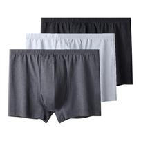3 VNT. Vyriškos apatinės kelnės Medvilninės Didelio Dydžio Kelnaitės Homme Apatiniai Kvėpuojantys Bokseriai Nuo L Iki 8XL XXL blue