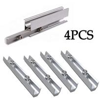 Aliuminio lydinio bėgių jungtis plokščiam skardiniam stogui 140 mm gray