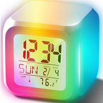 RETOO E002 LED clock with thermometer