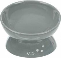 Trixie XXL bowl, gray, ceramic, 0.35 l/ø 17 cm
