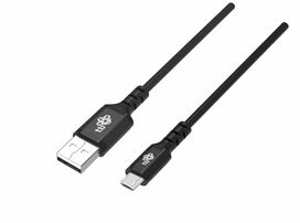 TB USB0-Micro USB Cable 2m black silicone Quick Charge