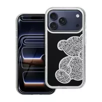 OEM Phone case for iPhone 17 Pro Max | iPhone 18 Pro Max silver (teddy bear)