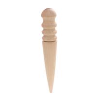 Leather Edging Burnisher Leather Craft Polishing Grinding Tool Wood Leather Edging Slicker Leather Edging Burnisher Tool