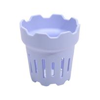 Freestanding Silicone Cup and Bottle Drying Rack-Airflow Design Water Bottle Dryer Stand for  Drinkware for Home Kitchen violetinė