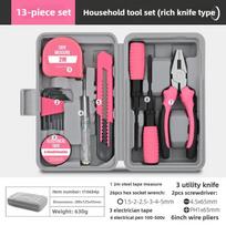 Hi-Spec Complete Tool Box Kit Household Hardware Hand Tool Set Tool Boxes Multi-tool Screwdriver Wrench Tools Kits For Home Use