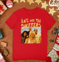 Amyl and the Sniffers RED band shirt All sizes Unisex 1F2447 Unisex T-Shirt S red