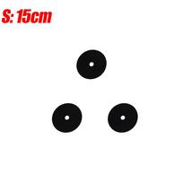 Non-Woven Tree Mulch Rings Tree Protector Mats Garden Growth Weed Control Plant Root Protection Cushions Anti-weed Cloth Films 5pcs black