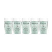 Kerastase Shampoo/shampoo soap Dual-function oil-controlling silicone-free shampoo, hair care, moisturizing Scalp series dual function shampoo 80ml*5 ruda