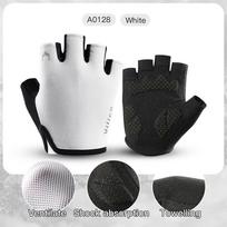 Sports Fitness Gloves Non-Slip Handguards Made of Spandex Protective Gear for Gym Bench Press and Barbell Weightlifting M balta