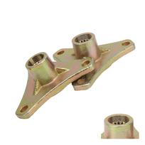 2Pcs 17T Spline Rear Wheel Axle Hub Steel Alloy Fit for Quad Bike ATV Go Kart 50cc 110cc brown