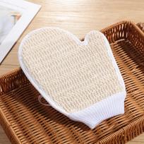 1 Piece Silicone Body Scrub Brush - Gentle Exfoliating Shower Brush, Deep Cleansing & Massage, Various Colours Available A white