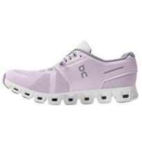 On Cloud 5 Kvėpuojantys lengvi žemi kasdieniai batai moterims, Lily Pink Mist White 59.98899 36 white