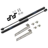 SEAT Leon MK2 1P 2005-2012 Priekinio variklio dangčio modifikavimo dujiniai amortizatoriai Stūmokliniai pakėlimo atraminiai amortizatoriai Sugeriamieji amortizatorių priedai Atraminė juosta